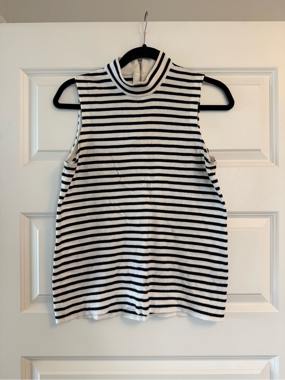 J.Crew Mockneck Sleeveless Sweater Top